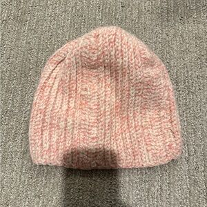 Cozy Pink Knit Beanie